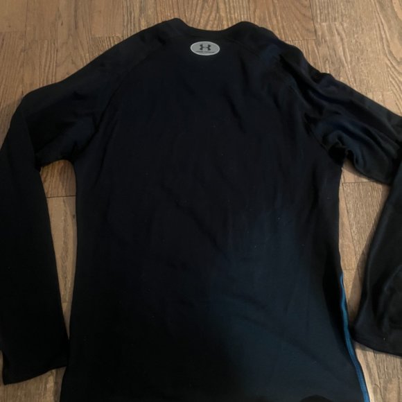 Under Armour UA Base 2.0 Crew Top Mens black M - Picture 5 of 5